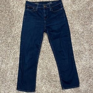 J Crew Vintage cropped jeans size 27